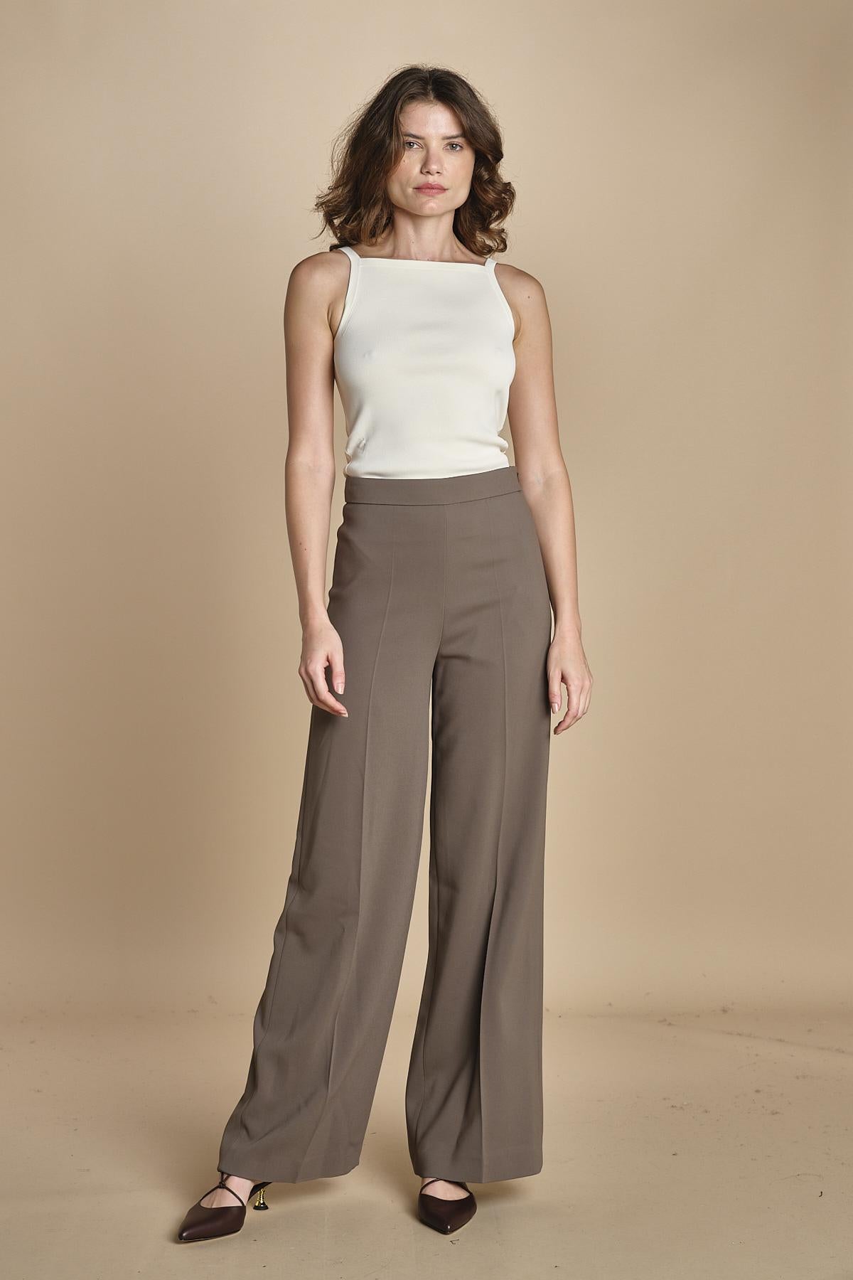 pantalone in cady ALANE JF009418 moro joseph 