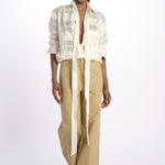 Pantaloni con tasche JK PANT CAMEL jejia 