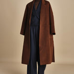 GRACE pantalone con pinces F25-040 013 MIDNIGHT BLU oscar 