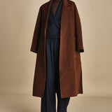 GRACE pantalone con pinces F25-040 013 MIDNIGHT BLU oscar 