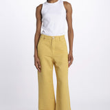 FLEURE denim flare fl 99 wf by fam. FLEURE MUSTARD fam 