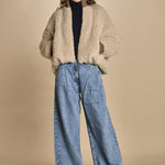 denim con pinces POPS STONE BLU bellerose 