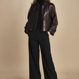 giaccone pelle BERBICE 2525446021600 001 weekend maxmara 