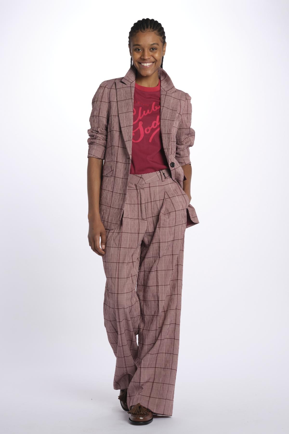 giacca seersucker principe di galles 179543 U106 scotch&soda 