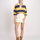 minigonna in vernice SOUR61 F1920_PS26 073 CREAM bellerose 