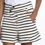Bermuda WORK SHORTS jersey righe 10860 105 JERSEY BLUE STRIPE 19 jejia 