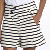 Bermuda WORK SHORTS jersey righe 10860 105 JERSEY BLUE STRIPE 19 jejia 