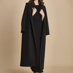 abito lungo con scollo squadrato PALMERA BLACK undress code 