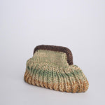 SIS cluctch bag uncinetto multicolor SIS BIEGE ORO nadia dafri 