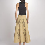 Gonna con ricami MARIA SKIRT MARIA1SKI BEIGE antik batik 