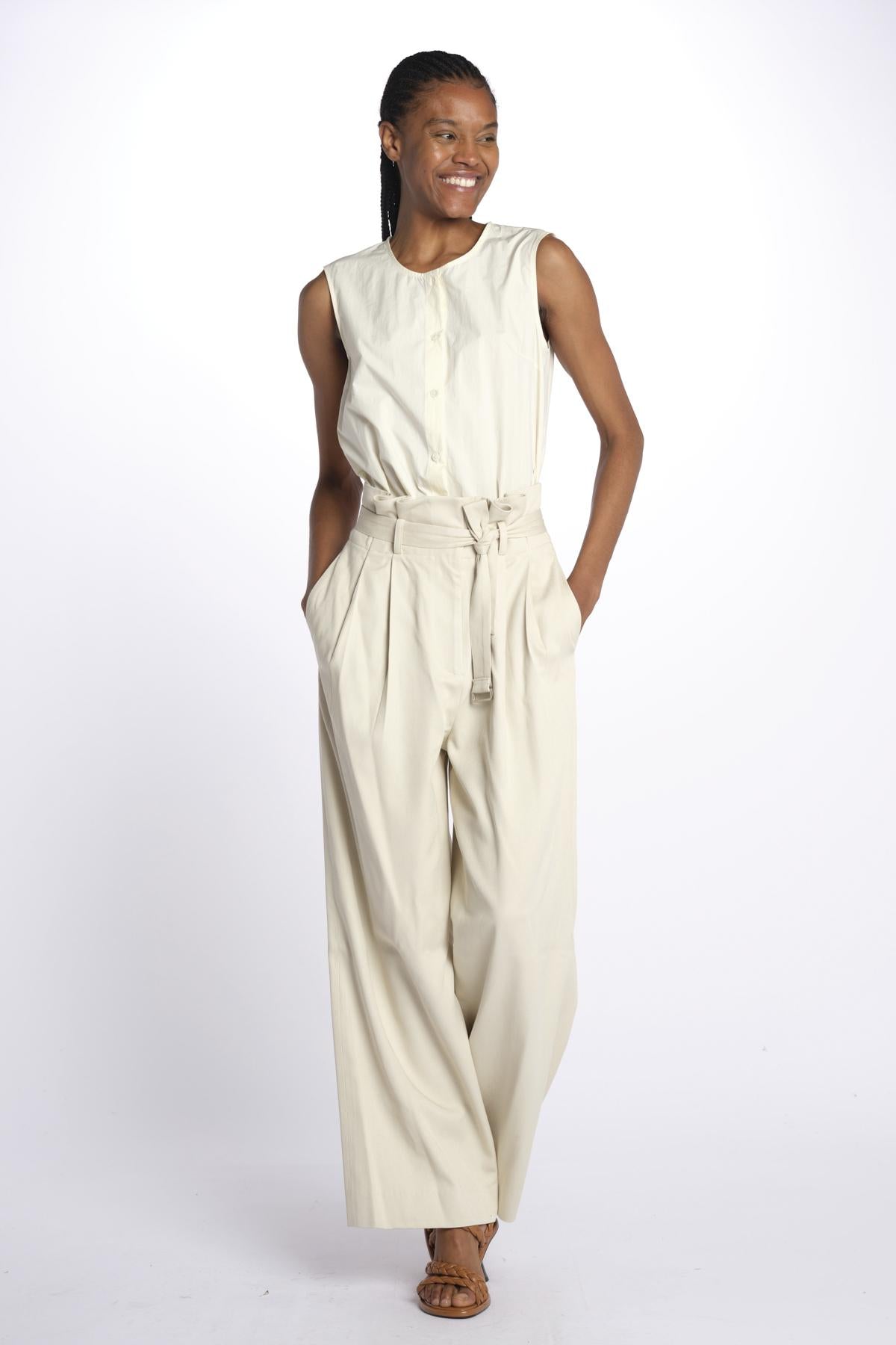 Tuta con camicia 142406 BEIGE lvir 