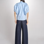 Camicia intarsio FELICE 6eva04-V09829 AZUR vanessa bruno 