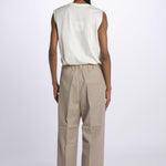 Pantalone elastico con pences PASS STONE sofie d'hoore 