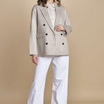 VATI blazer double BEVN552 NATURAL hartford 