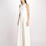 pantalone a vita bassa DEVA 3118 T0162 MILK T0416 the latest 