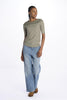 T-shirt MIAS manica 3/4 a righe