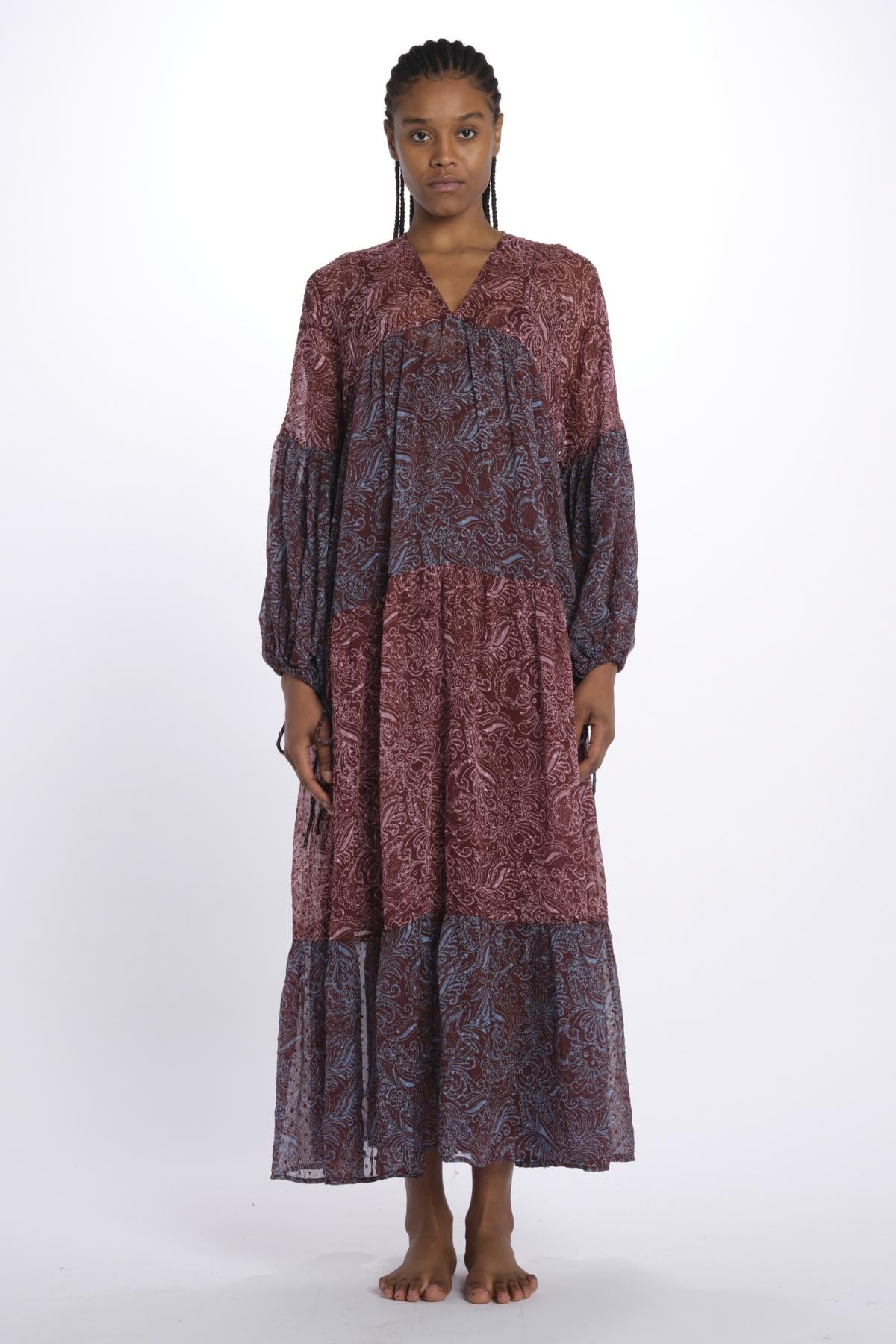 caftano over stampa 179580 V403 scotch&soda 