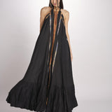 abito tie e die LALA BLUE OCRE mes demoiselles 