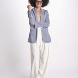 giacca lunga spina piccola FD3932 NAVY circolo 1901 