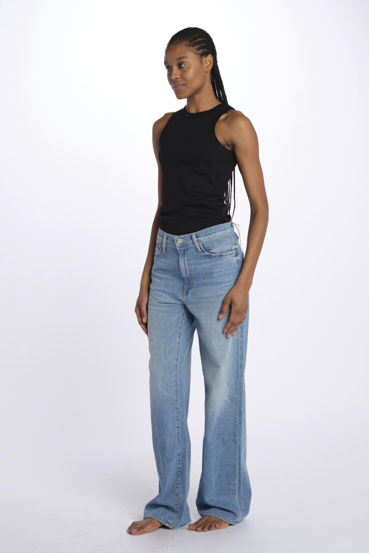 Denim leggero dritto over THEDODGERSNEAK10278-1230/A THEDODGERSNEAK 10278-1230/A mother 