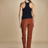 denim skinny cropped LINDY RUSSETED true avenue 