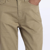 Denim LINDY combo stretto cropped LINDY KHAKI true avenue 
