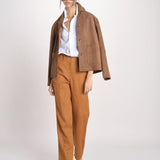 Pantalone over 16P013LI011 P632 CHESTNUT ines de la fressange 