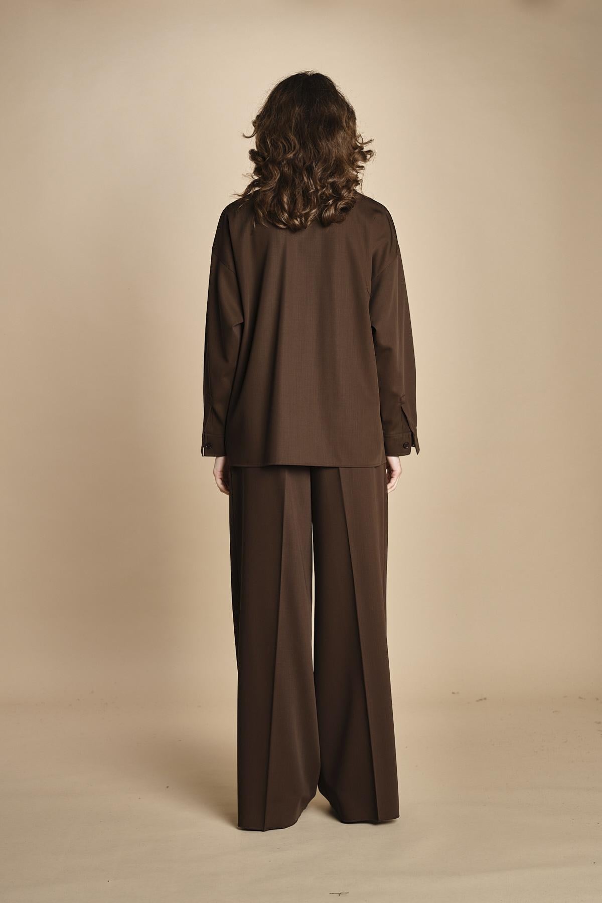 camicia con tasche applicate FIRMINA 2525196016600 004 weekend maxmara 