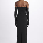  TULLIAMAXIDRESS BLACK solace 