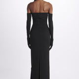  TULLIAMAXIDRESS BLACK solace 