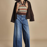 maglia polo 82416 THE SS OFF THE TOP 1786 mother 