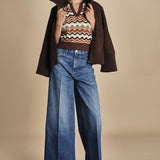 maglia polo 82416 THE SS OFF THE TOP 1786 mother 