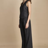 gilet gessato 15V528CO191 P092 GREY ines de la fressange 