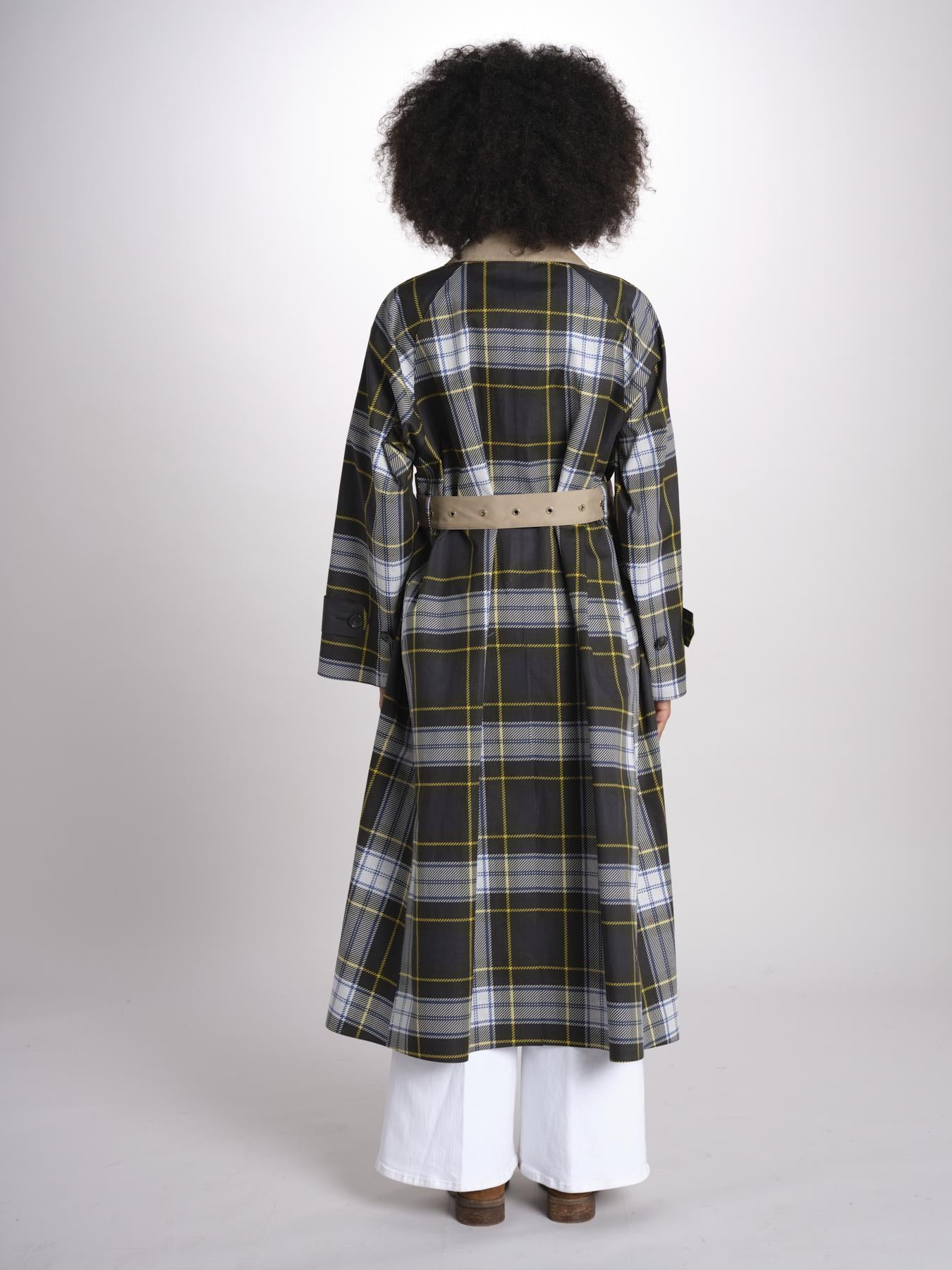 impermeabile scozzese LM-1190 ACJ04 NAVY mackintosh 