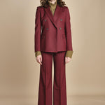 giacca slim doppiopetto in gabardina BICE 33035339 164 quelledue 