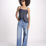 top spalline sottili arricciato sul seno WWCR01307 ENDRE 404 zadig & voltaire 