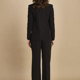 giacca doppipetto in cady 30303-313 NERO 29 federica tosi 
