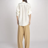 Camicia manica puntata BUBA MJD166_AU8008 VANILLA jejia 