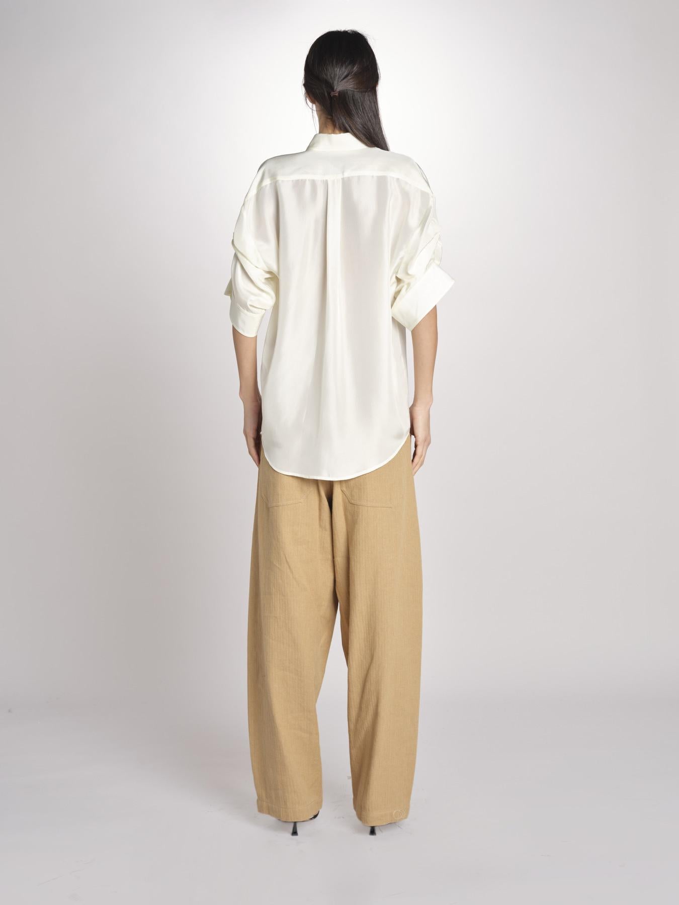 Camicia manica puntata BUBA MJD166_AU8008 VANILLA jejia 