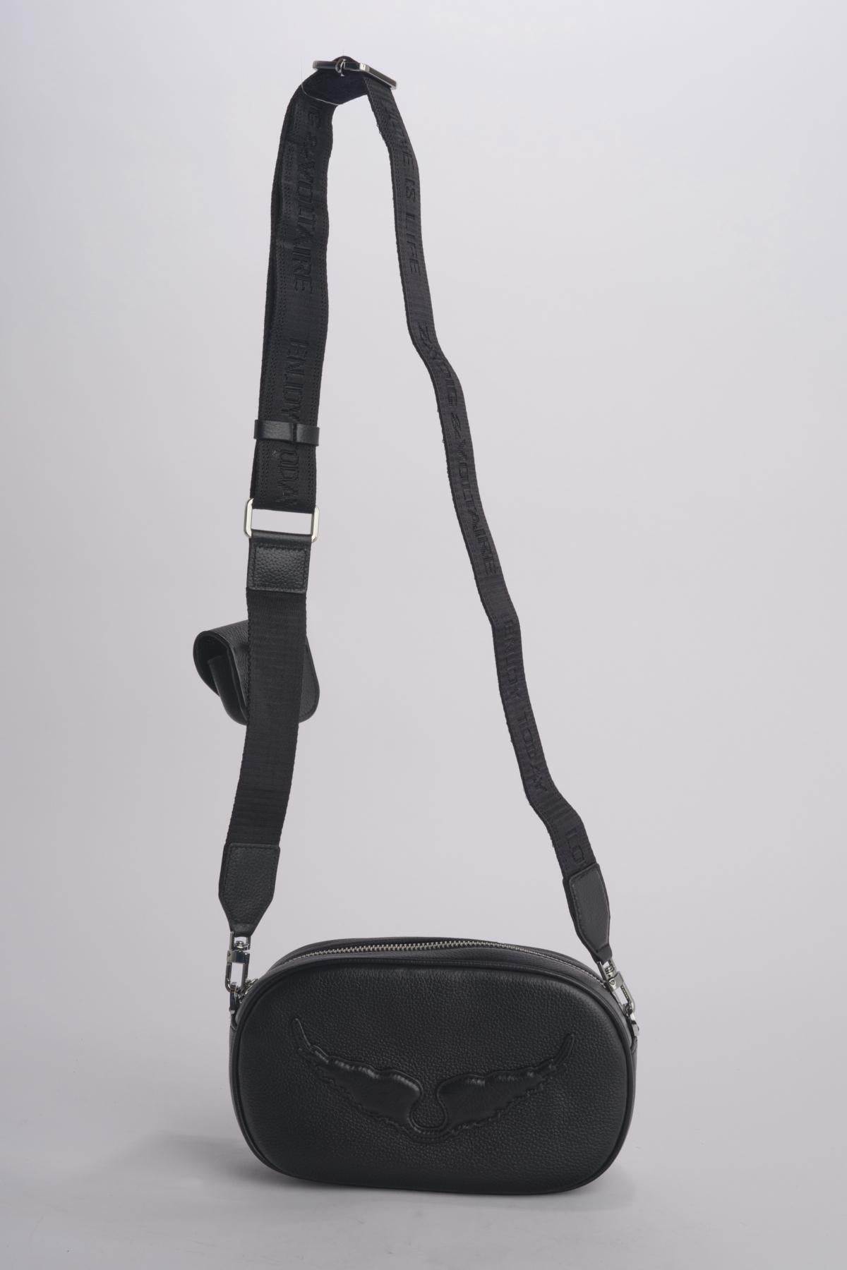 Rock with you grained leather LWBA03657 BLACK zadig & voltaire 