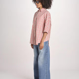 camicia check RICKA SH045CJ-RED RED CHECKS laurence bras 