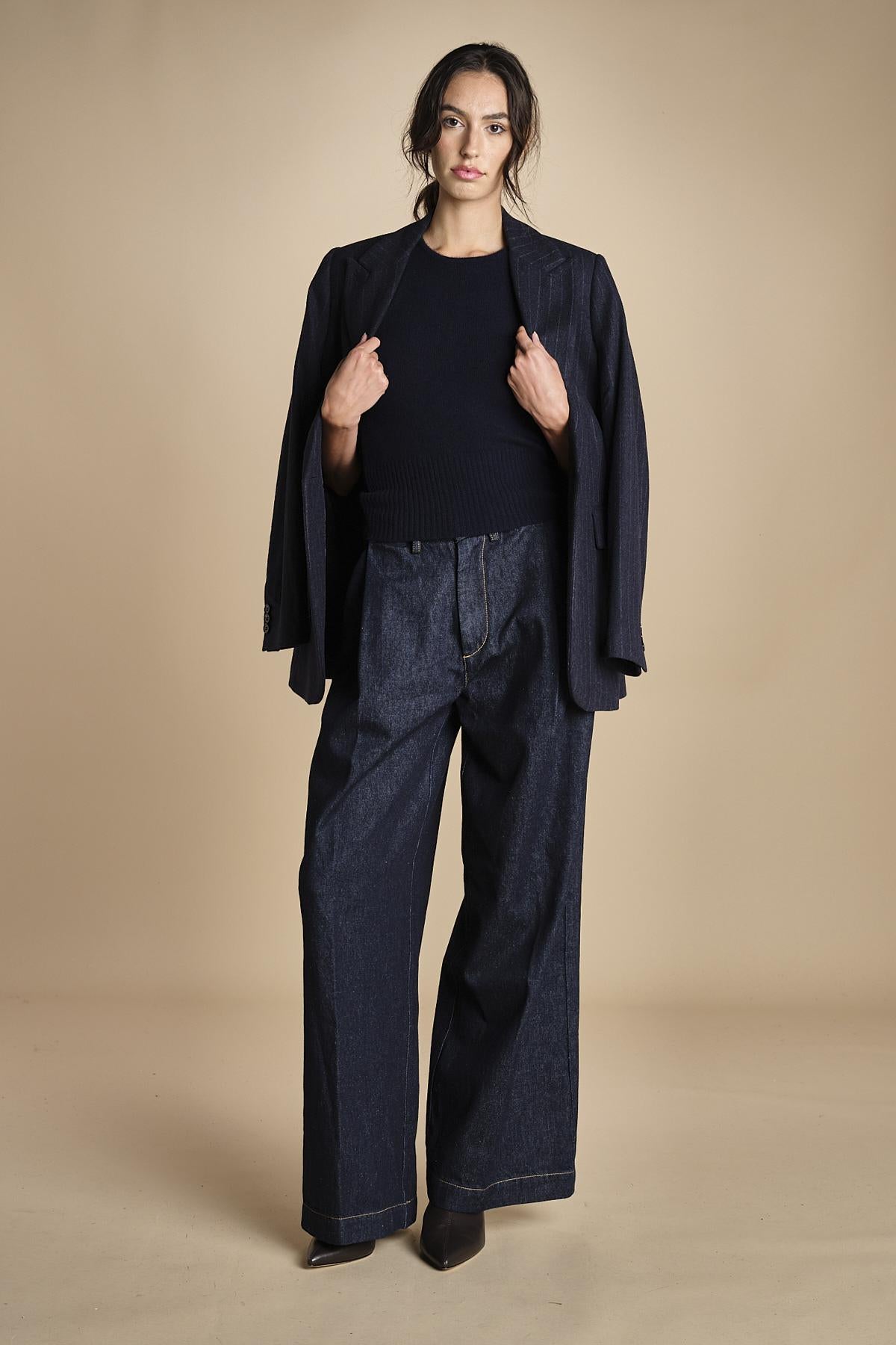 denim con pinces NANCY OPENBLUE true avenue 
