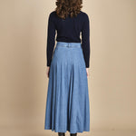 gonna lunga in denim OPUNZIA  2525106016600 002 weekend maxmara 