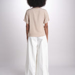 camicia m/c con rouches G061-5111-1108 4151 n21 