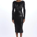  FEDE SEQUINS-BLACK leTwins 