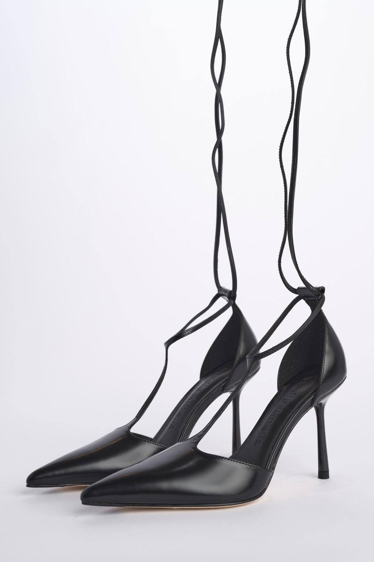  GISELE 90 HEEL BLACK studio AMELIA 