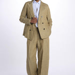 Giacca SABI doppio petto limone SABI RAWLINEN true avenue 