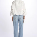 Camicia con ricami ASHU TOP ANTIQUEWHITE scarlett poppies 