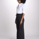 pantalone dritto in cotone MELODY 684 54 115 quelledue 