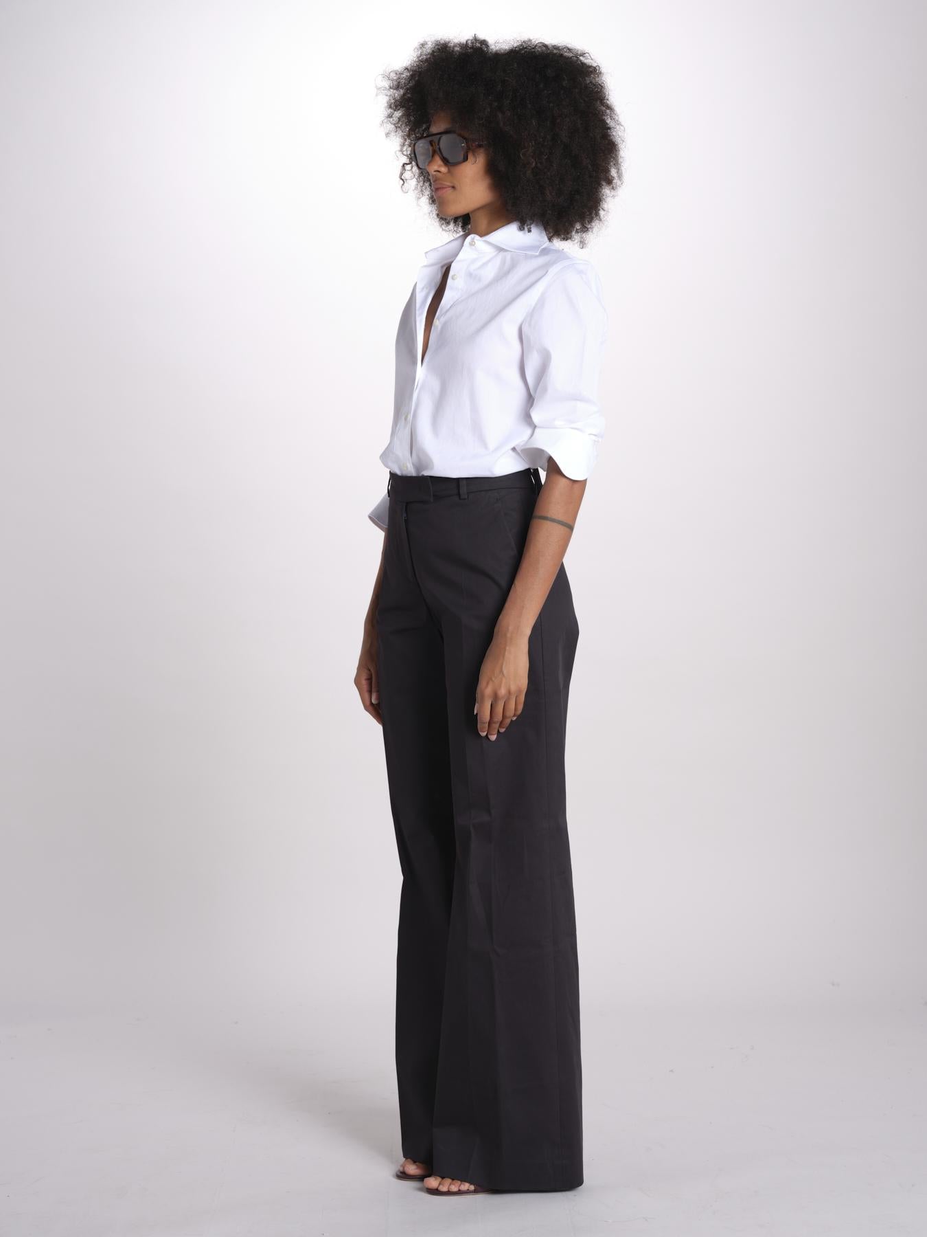 pantalone dritto in cotone MELODY 684 54 115 quelledue 